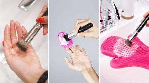 How to clean your makeup brush