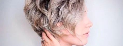 Pixie with Volume on the crown