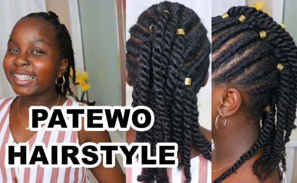 Natural Hairstyles for Nigerian Women: Patewo